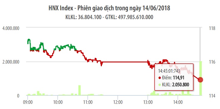 Chứng khoán ngày 14/6: Thiếu trụ đỡ chính, VN-Index bị 'thổi bay' 15 điểm 1