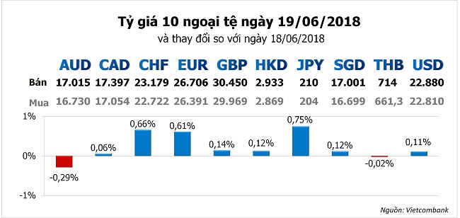 Tỷ giá hôm nay 19/6: Đồng tiền an toàn tỏa sáng 1