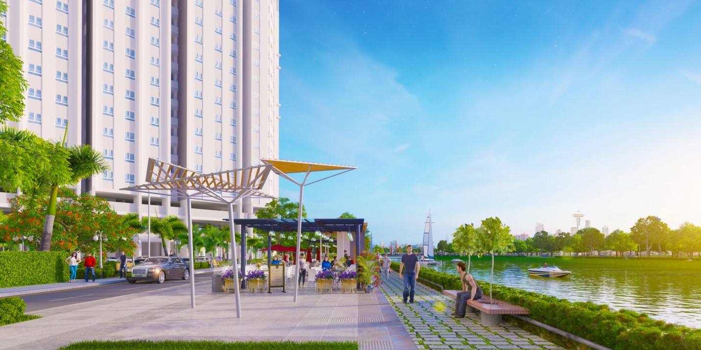 Khách hàng an tâm với chính sách ưu đãu khi mua căn hộ Marina Riverside 2