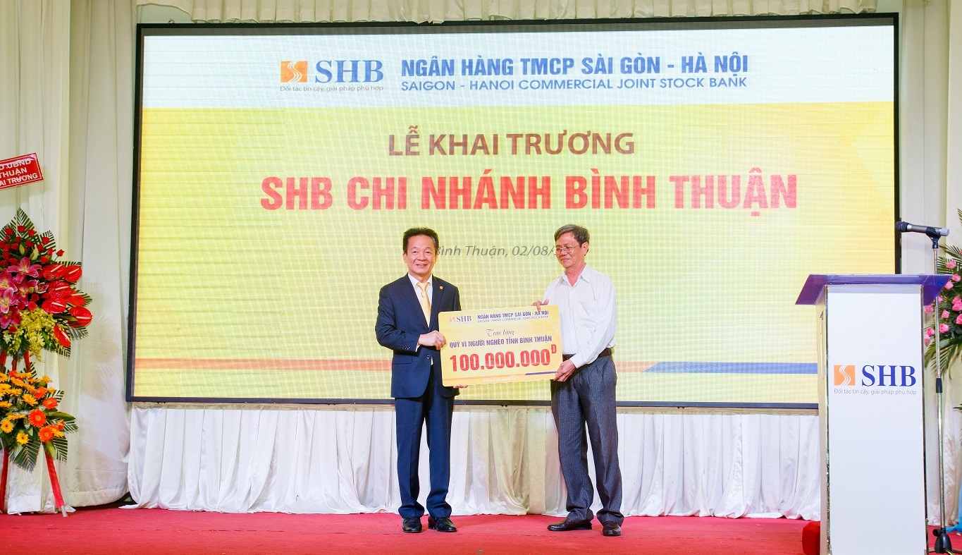 SHB khai trương chi nhánh mới tại Bình Thuận