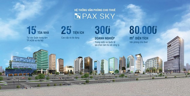 PAX SKY đoạt giải Nhà cung cấp dịch vụ văn phòng tốt nhất Đông Nam Á