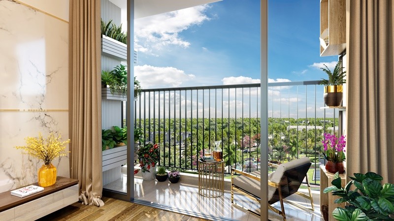 Eco Green Saigon bán những căn cuối của 2 tòa mặt tiền đại lộ Nguyễn Văn Linh 2