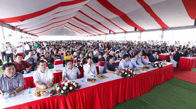 Địa ốc Cát Tường tổ chức động thổ Trung tâm thương mại Ngân Phát