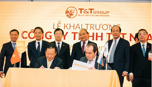 T&T Group lập công ty con tại Liên Bang Nga