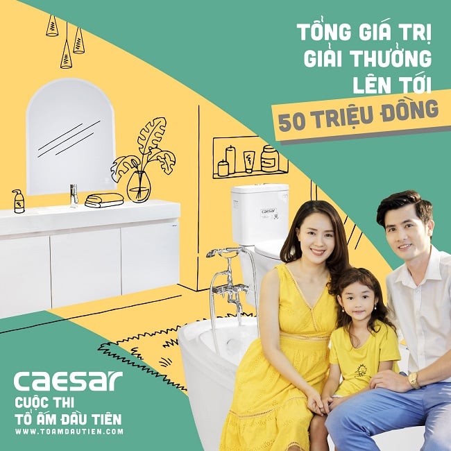 CAESAR tổ chức cuộc thi 'Tổ ấm đầu tiên' 