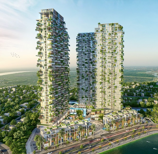 Dự án căn hộ có 400 khu vườn trên cao tại Ecopark