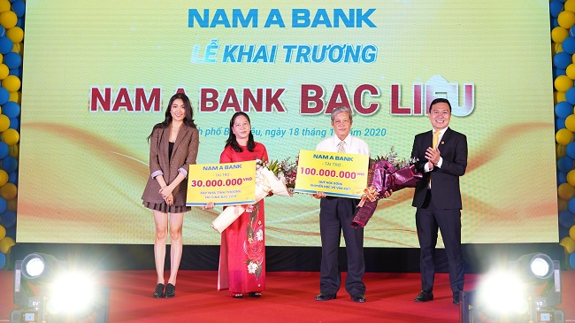 Nam A Bank khai trương chi nhánh Bạc Liêu 1