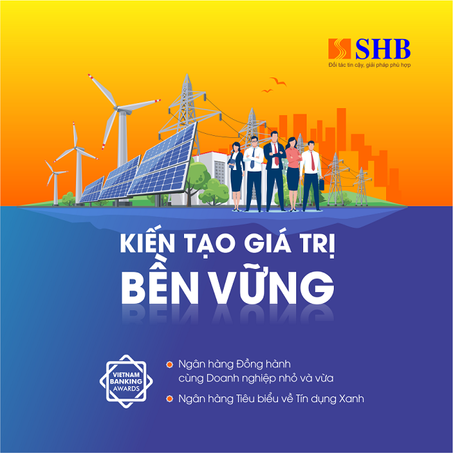 SHB nhận giải về tín dụng xanh và đồng hành cùng doanh nghiệp nhỏ và vừa 1