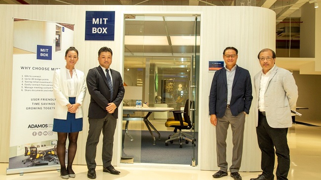 AA Corporation ra mắt Adamos - Thương hiệu nội thất văn phòng và Mitbox