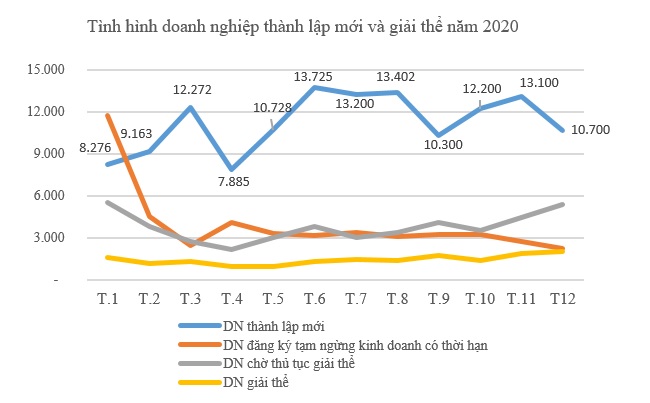 Số doanh nghiệp quy mô trên 100 tỷ đồng phá sản tăng mạnh