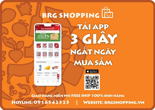 BRG mở thêm 9 cửa hàng bán lẻ Hapro Food và ra mắt ứng dụng BRG Shopping 4