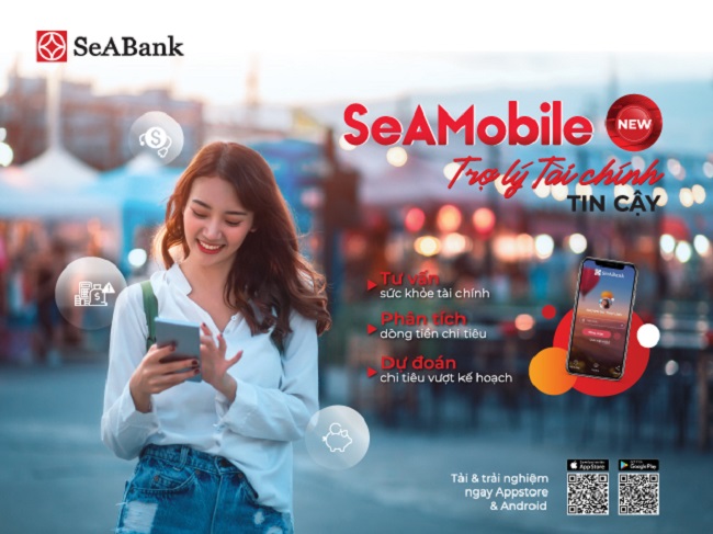 SeABank tự hào với ứng dụng ngân hàng số 'SeAMobile New - Trơ lý tài chính tin cậy'