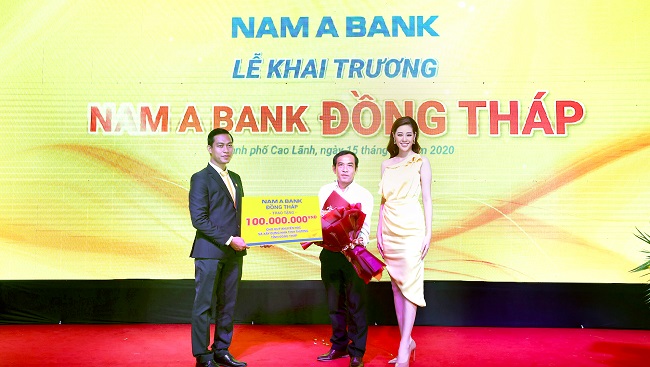 Nam A Bank khai trương chi nhánh mới tại Đồng Tháp