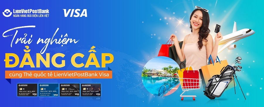 Ra mắt thẻ quốc tế LienVietPostBank Visa