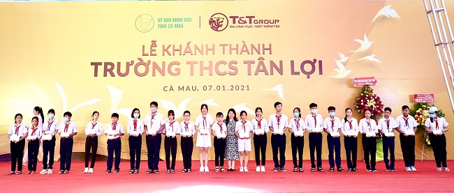 T&T Group tài trợ xây dựng trường học tại tỉnh Cà Mau 1