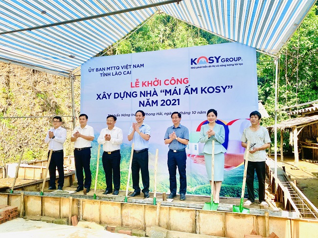 Tập đoàn Kosy ủng hộ 10 tỷ đồng xây dựng 200 ngôi nhà cho hộ nghèo tại Lào Cai 2