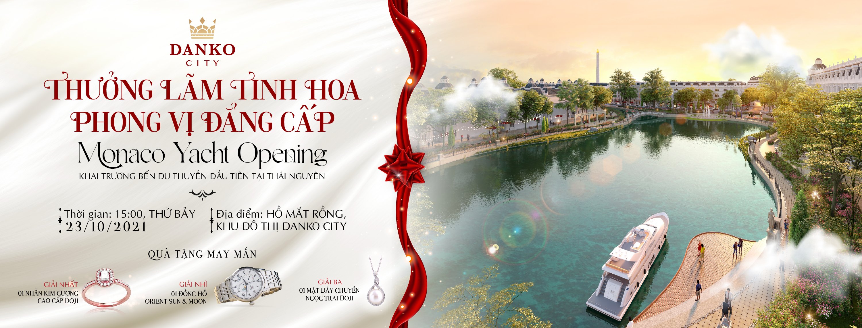 Bến du thuyền Monaco - đặc quyền dành riêng cho cư dân Danko City