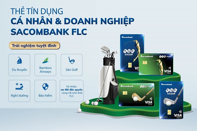 Trải nghiệm bộ đôi thẻ tín dụng Sacombank FLC Infinite và Sacombank FLC Platinum