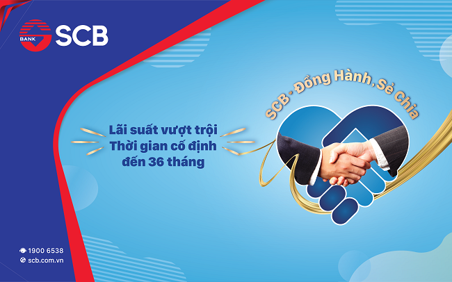 SCB triển khai chương trình 'Vay ngay - lãi tốt'