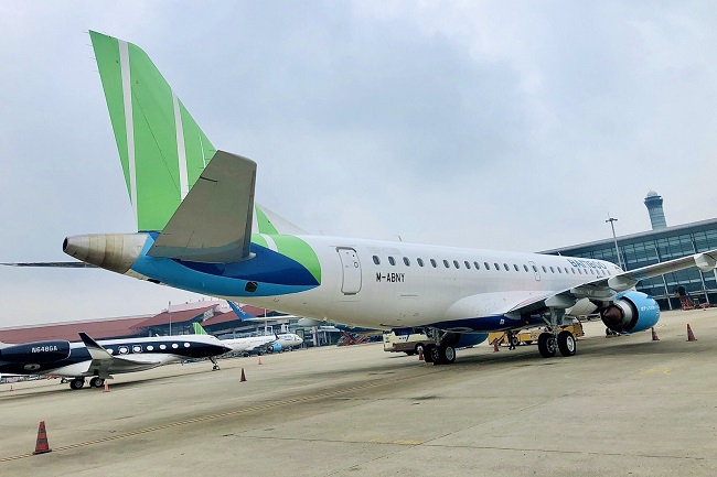 Bamboo Airways đón thêm phản lực Embraer, sẵn sàng tái khai thác đường bay thương mại 2