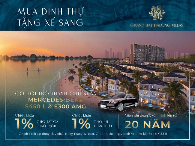 BIM Land giới thiệu bộ đặc quyền thượng lưu tới chủ nhân dinh thự Grand Bay Halong Villas 3