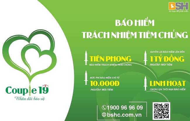 BSH tiên phong ra mắt bảo hiểm tiêm chủng