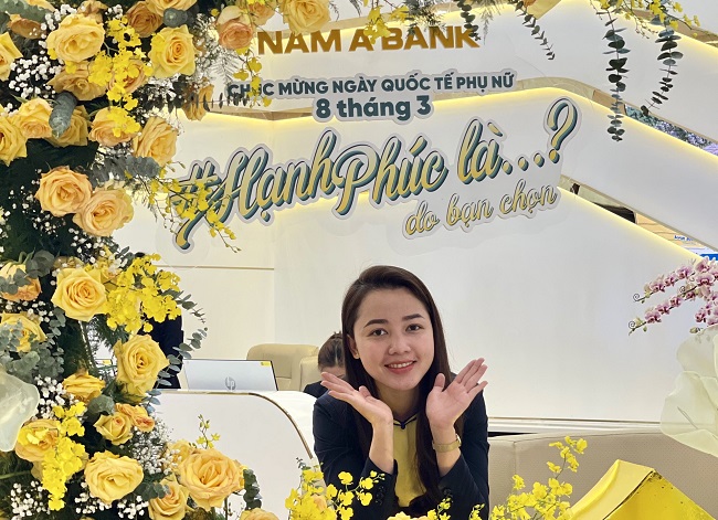 Nam A Bank lan tỏa thông điệp hạnh phúc nhân dịp 8/3 1