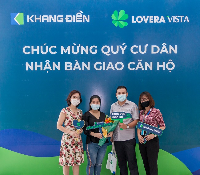 Khang Điền bàn giao Lovera Vista vượt tiến độ