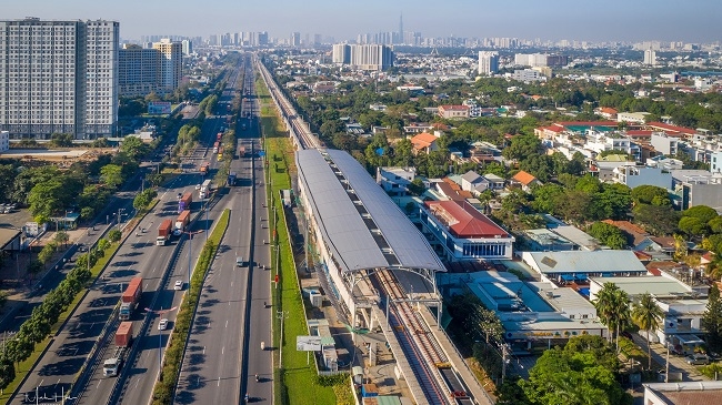 Giá trị gia tăng của bất động sản gần tuyến metro