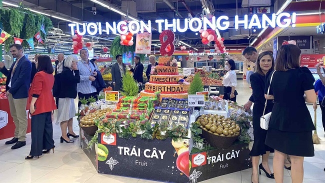 Tổng lãnh sự quán New Zealand thăm và làm việc tại WinMart