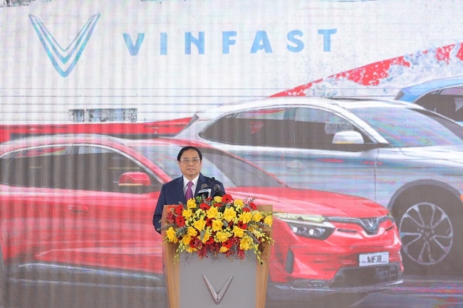 Vinfast xuất khẩu lô xe điện đầu tiên ra thế giới