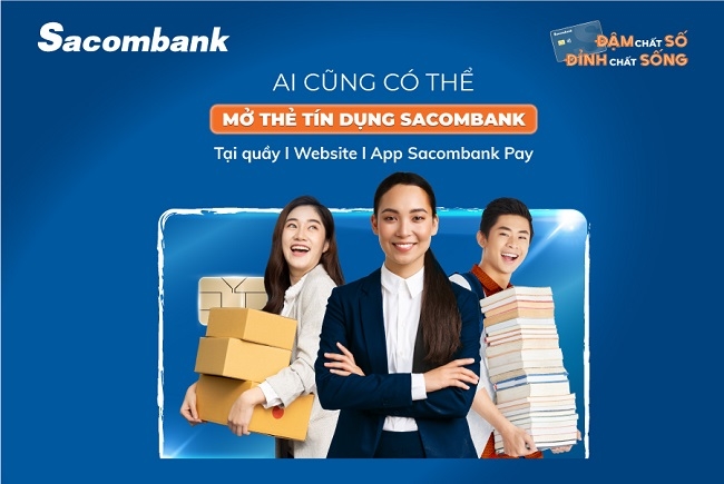 Khẳng định 'chất sống' riêng biệt cùng hệ sinh thái thẻ tín dụng Sacombank