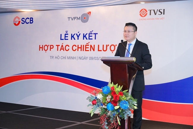 SCB ký thỏa thuận hợp tác với TVFM 1