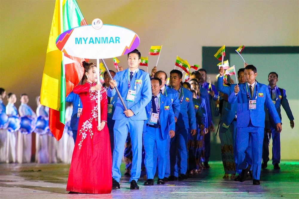 Mãn nhãn với màn trình diễn nghệ thuật đầy màu sắc tại khai mạc SEA Games 31 14