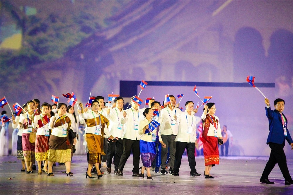 Mãn nhãn với màn trình diễn nghệ thuật đầy màu sắc tại khai mạc SEA Games 31 19