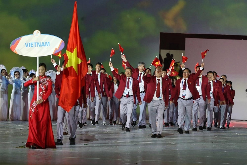 Mãn nhãn với màn trình diễn nghệ thuật đầy màu sắc tại khai mạc SEA Games 31 13