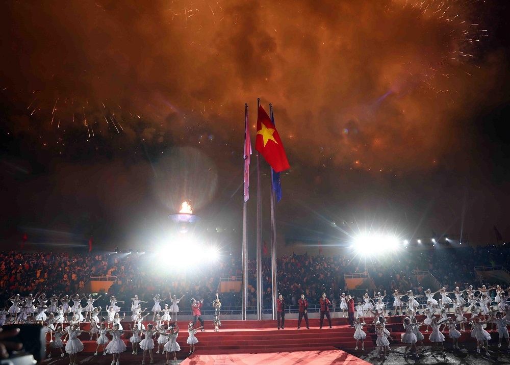 Mãn nhãn với màn trình diễn nghệ thuật đầy màu sắc tại khai mạc SEA Games 31 6