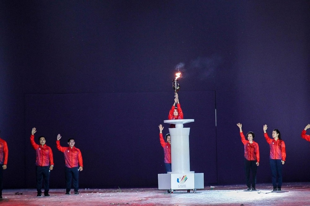 Mãn nhãn với màn trình diễn nghệ thuật đầy màu sắc tại khai mạc SEA Games 31 3