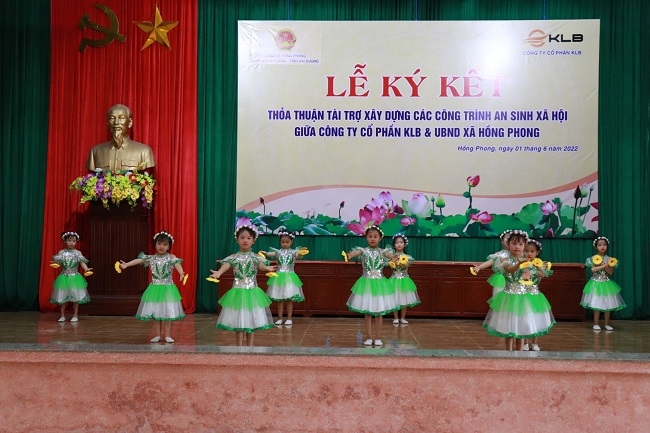 Công ty KLB tài trợ 10 tỷ đồng xây dựng các công trình an sinh xã hội tại Hải Dương 2