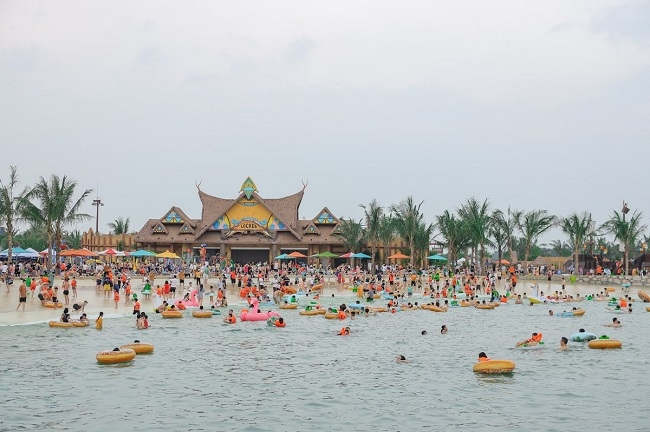 Trải nghiệm phố đêm 'không ngủ' phía Đông Hà Nội - Thú vui mới của người dân Thủ đô 2