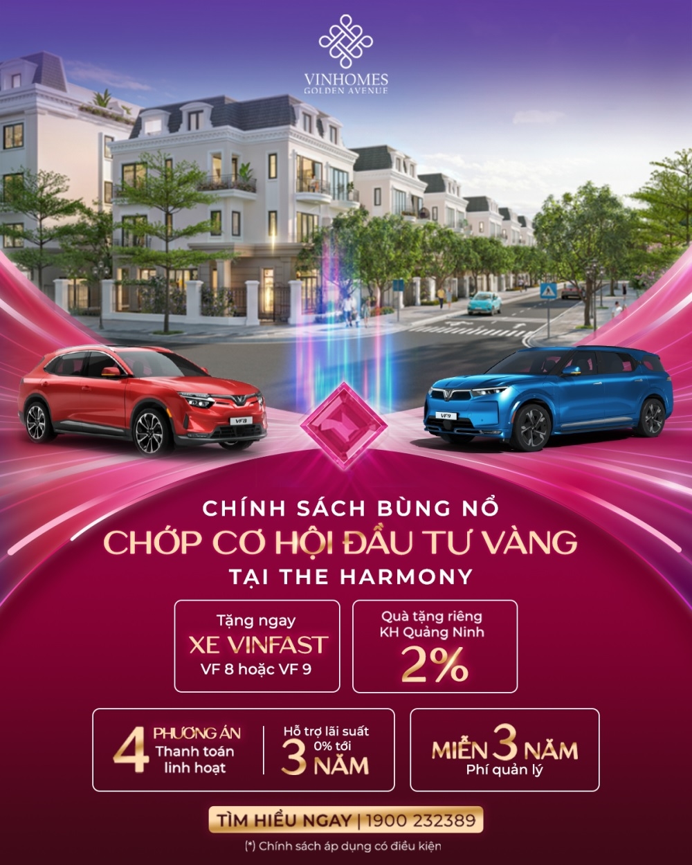 Vinhomes Golden Avenue Móng Cái gây 'sốt' thị trường với phân khu The Harmony 3