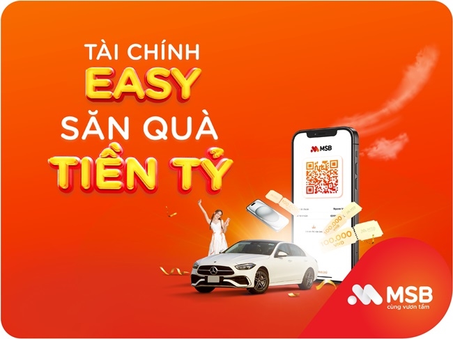 Cơ hội ring Mercerdes tiền tỷ khi quét QR cùng MSB