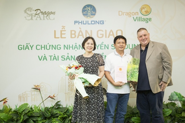 Trao sổ hồng, Dragon Village và Dragon Parc thu hút an cư 6