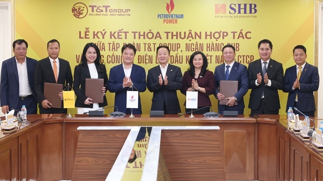 T&T Group, SHB và PV Power ký kết thỏa thuận hợp tác toàn diện