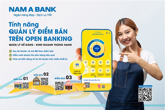 Open Banking thêm tính năng giúp chủ điểm bán quản lý doanh thu hiệu quả