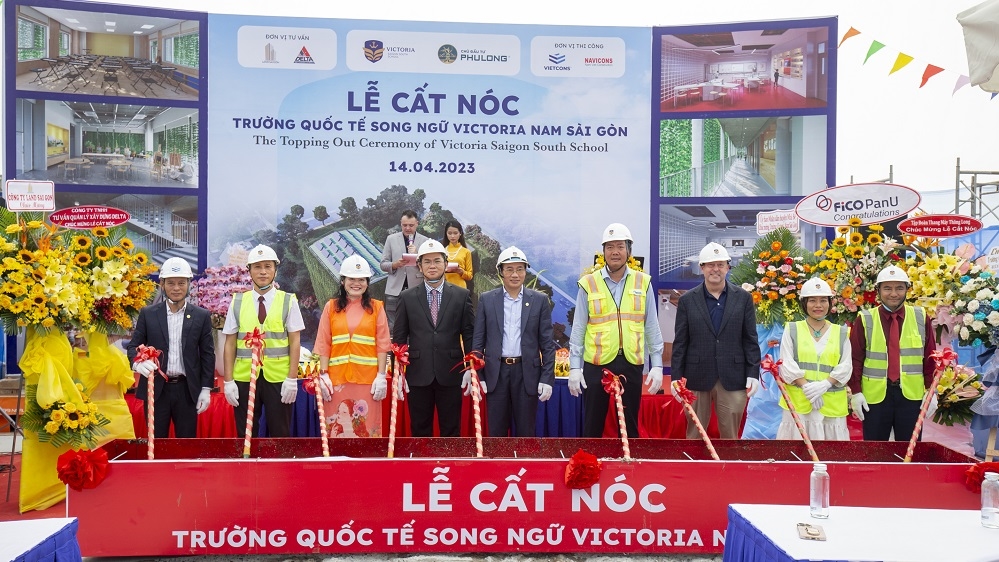 Lễ cất nóc 'Trường học Hạnh phúc' - Victoria Nam Sài Gòn 4