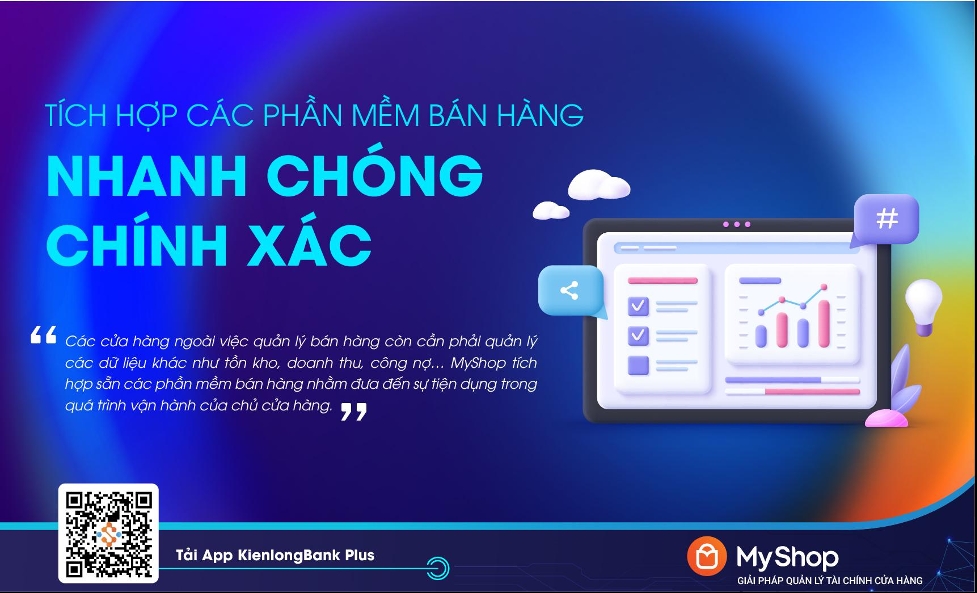 Ứng dụng KienlongBank Plus 'may đo' riêng tính năng cho chủ shop 2