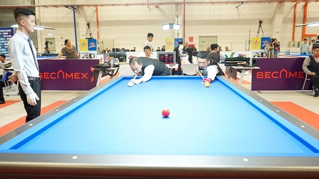 64 tay cơ trong nước và quốc tế cùng tranh tài tại giải Billiards Carom 3 băng Quốc tế Bình Dương năm 2023 - Cup Number 1 1