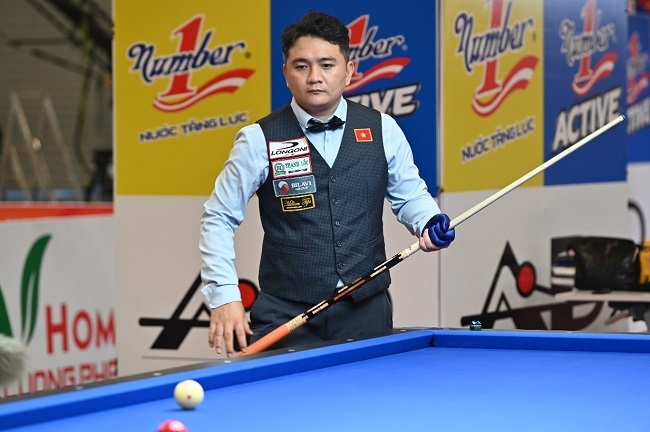 64 tay cơ trong nước và quốc tế cùng tranh tài tại giải Billiards Carom 3 băng Quốc tế Bình Dương năm 2023 - Cup Number 1 2