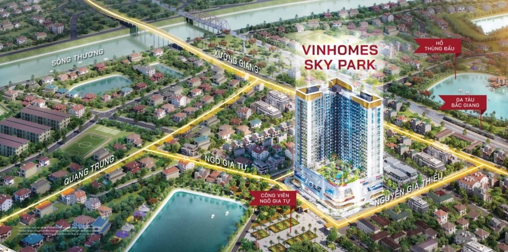 Vinhomes Sky Park hút khách với hệ tiện ích sống đẳng cấp bậc nhất Bắc Giang 1